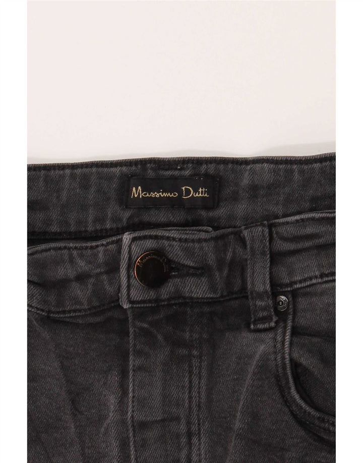 Jeans skinny feminino Massimo Dutti W30 L29 cinza