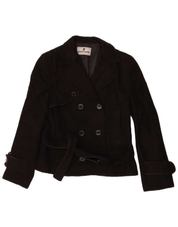 Casaco feminino Pierre Cardin Pea IT 46 grande poliéster preto