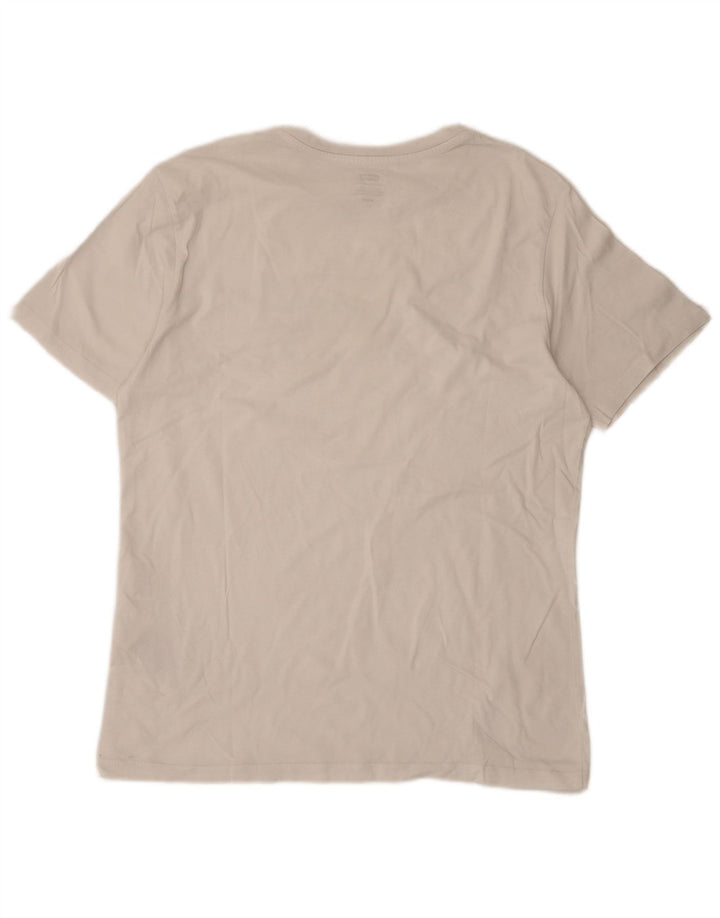 Camiseta gráfica masculina Levi's Top médio algodão branco
