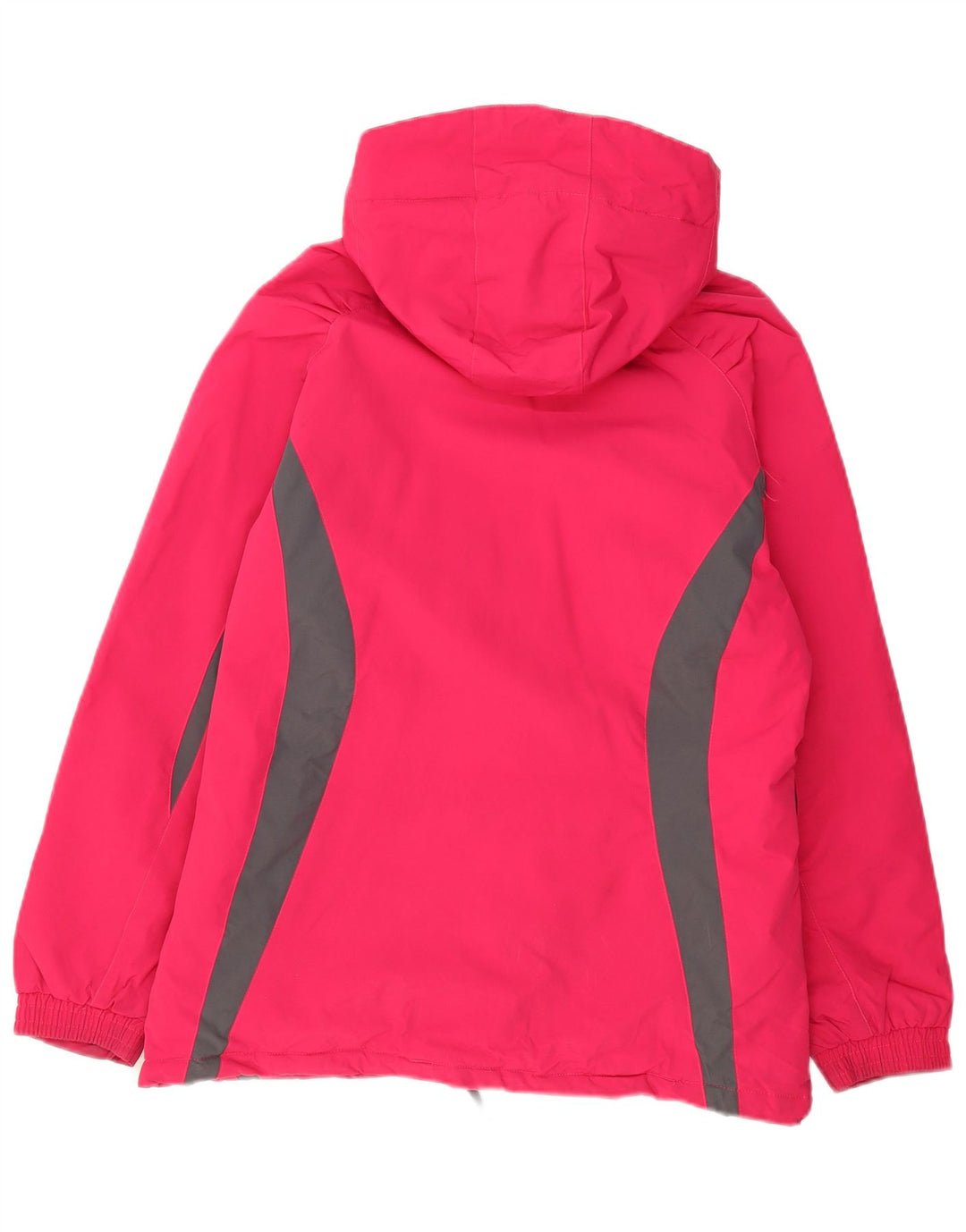 Jaqueta corta-vento feminina MOUNTAIN WAREHOUSE Reino Unido 14 grande bloco colorido vermelho