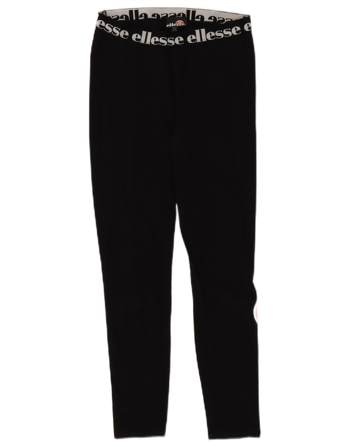 Leggings estampadas para meninas ELLESSE 12-13 anos pretas