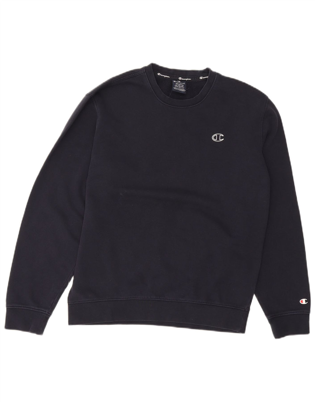 CHAMPION Suéter masculino com moletom médio azul marinho