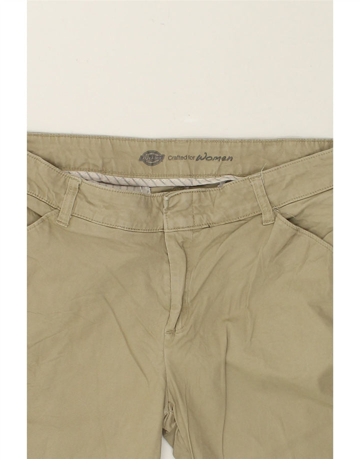 DICKIES Womens Straight Chino Trousers W32 L30 Beige Cotton | Vintage Dickies | Thrift | Second-Hand Dickies | Used Clothing | Messina Hembry 