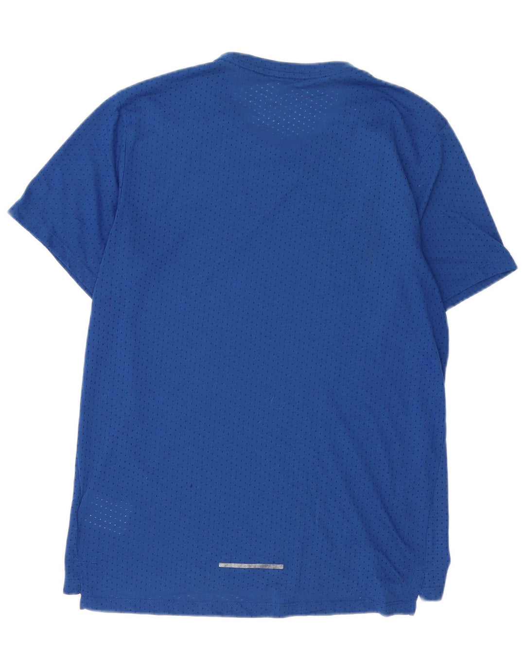 Camiseta Nike Masculina Dri Fit Top Médio Azul Poliéster