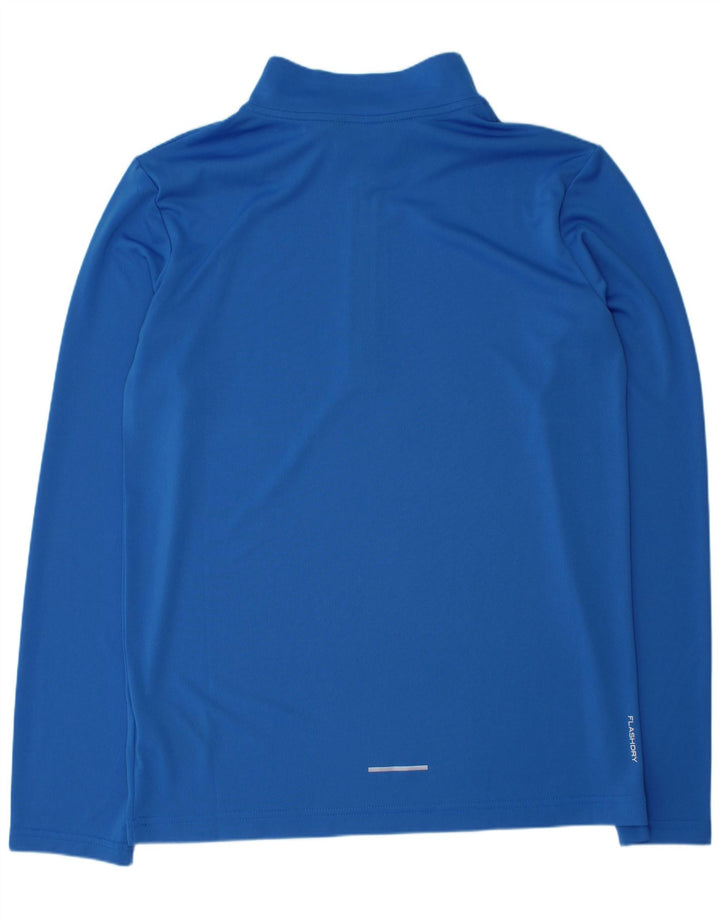 Pulôver The North Face Boys com zíper e gola alta 13-14 anos grande azul