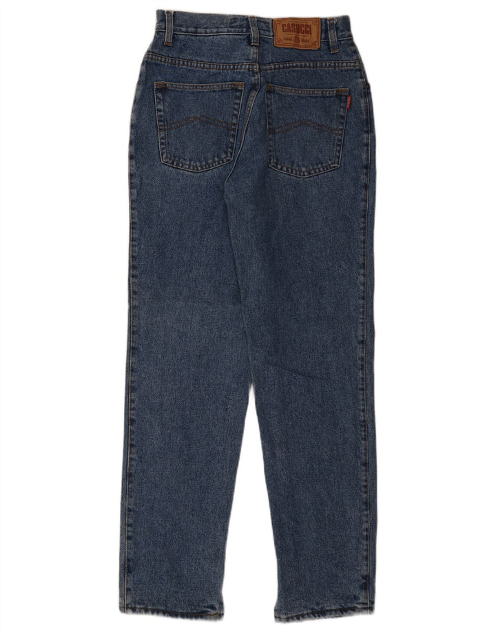 Casucci Jeans Cônico Feminino W26 L31 Azul Algodão