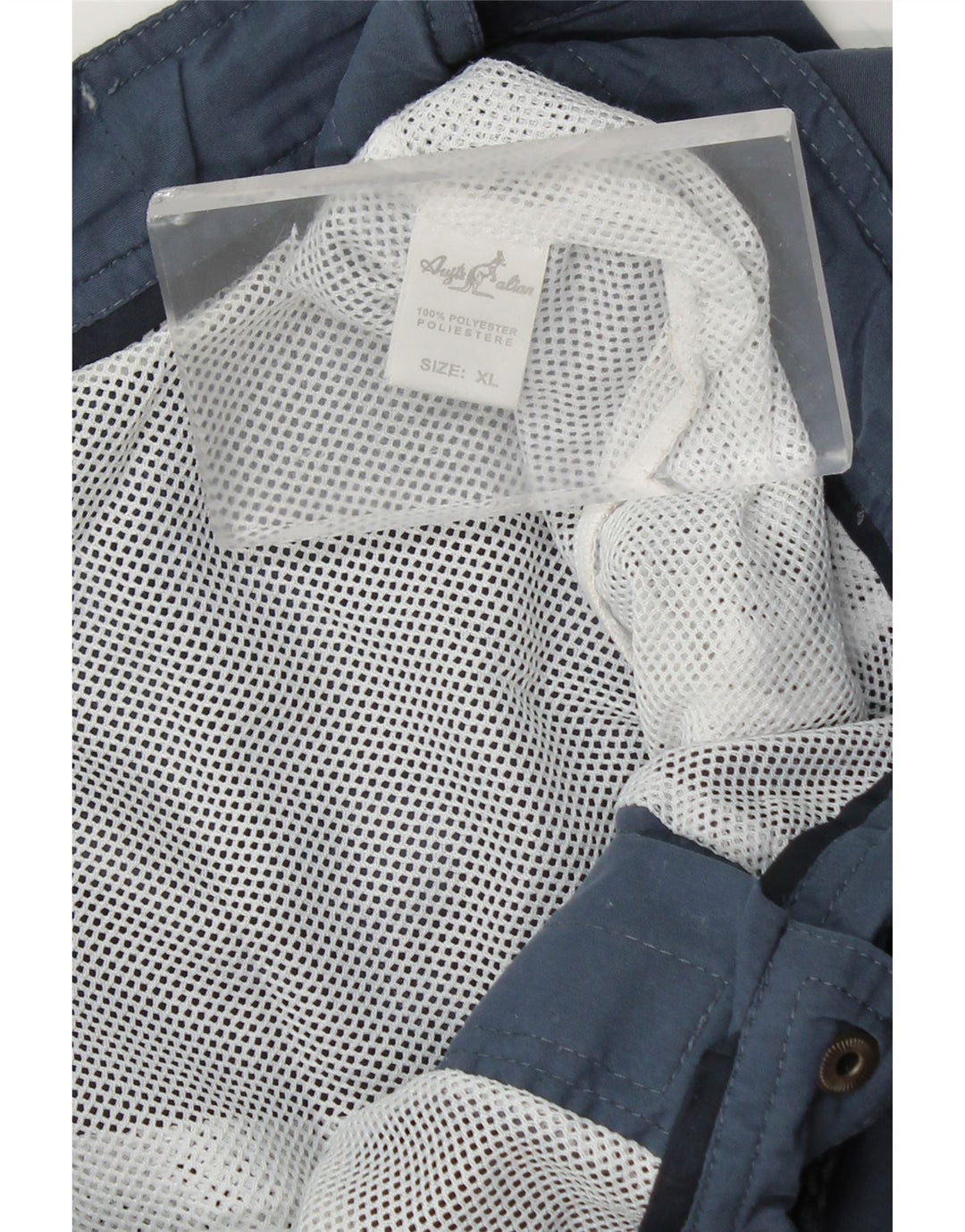 Shorts esportivos gráficos masculinos AUSTRALIAN L'ALPINA XL azul marinho poliéster