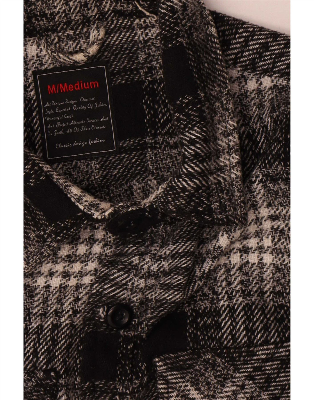 Camiseta masculina vintage de flanela, camisa média preta de algodão xadrez