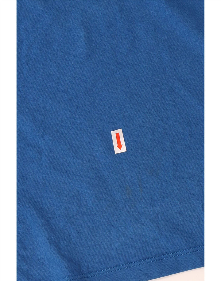 Camiseta feminina Jack Wolfskin com estampa gráfica UK 22/24 2XL algodão azul