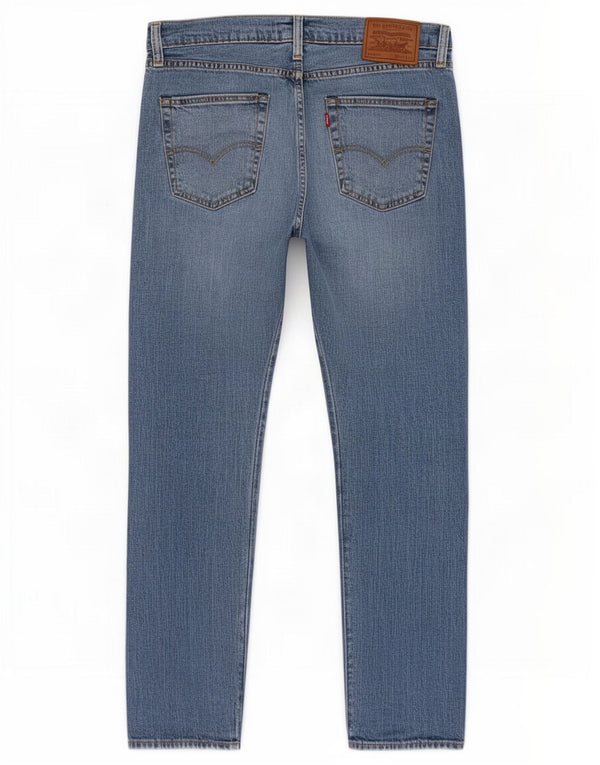 Levi's Mens 512 Slim Jeans W34 L32 Blue Cotton