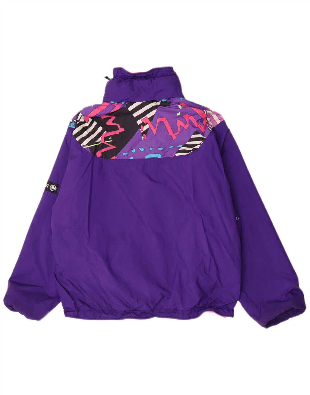 Jaqueta masculina Mammut Graphic Anorak UK 40 L multicolorida geométrica