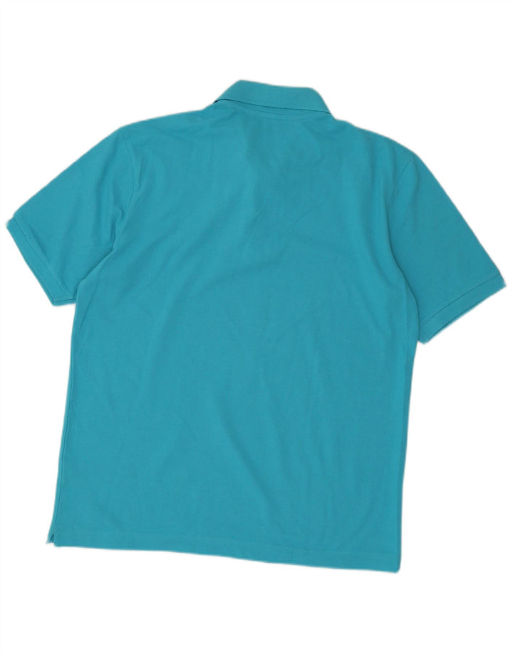 Camisa polo masculina KAPPA grande algodão azul