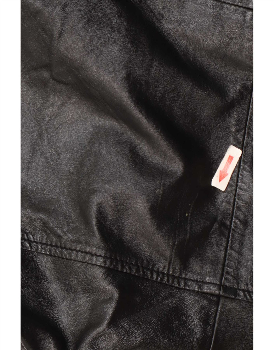 Jaqueta de couro masculina Gipsy UK 40 grande preta