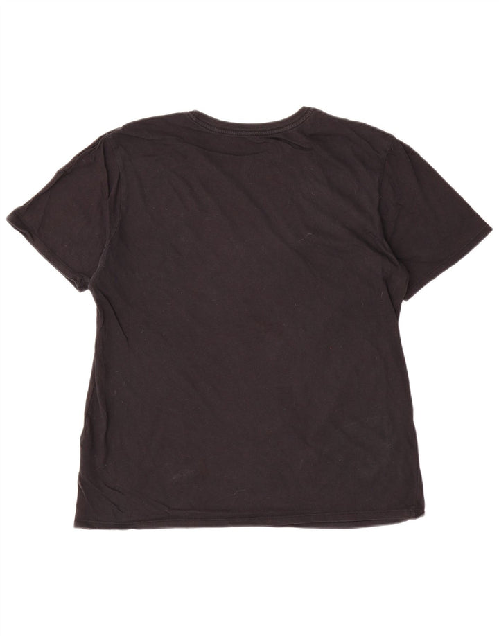 Camiseta Nike Masculina Athletic Cut Graphic Top Médio Algodão Preto