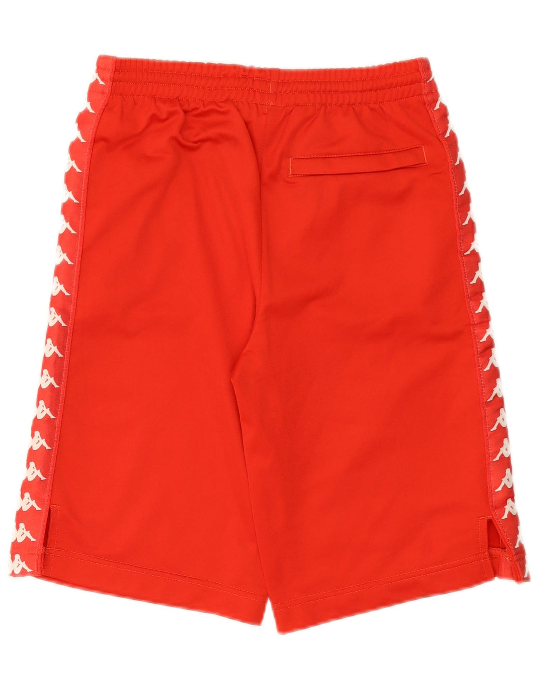 Shorts esportivos gráficos masculinos Kappa XS poliéster vermelho