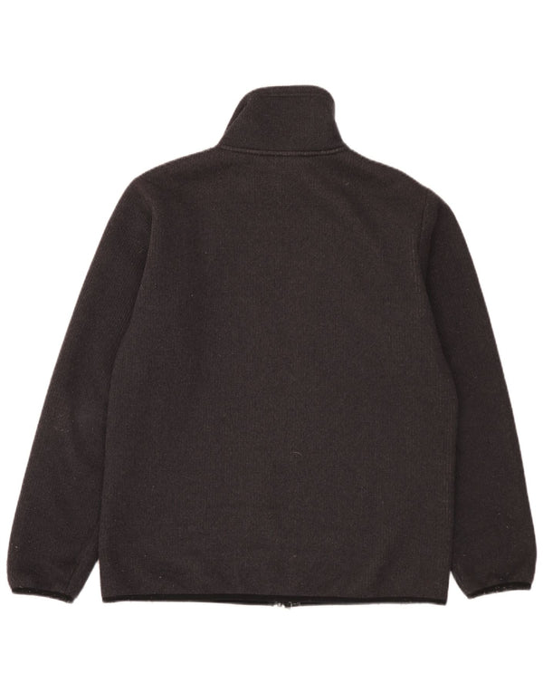Jaqueta bomber masculina Jack Wolfskin Reino Unido 40 poliéster preto médio