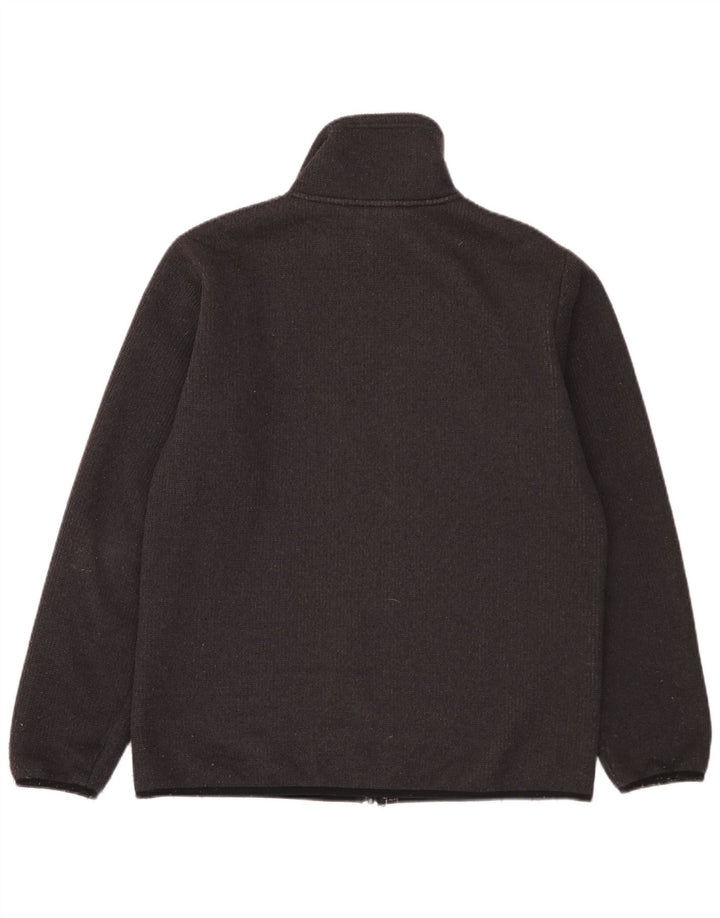 Jaqueta bomber masculina Jack Wolfskin Reino Unido 40 poliéster preto médio