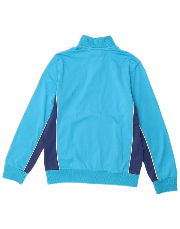 Jaqueta Adidas Meninos Treino Top 11-12 Anos Azul Colorblock Poliéster