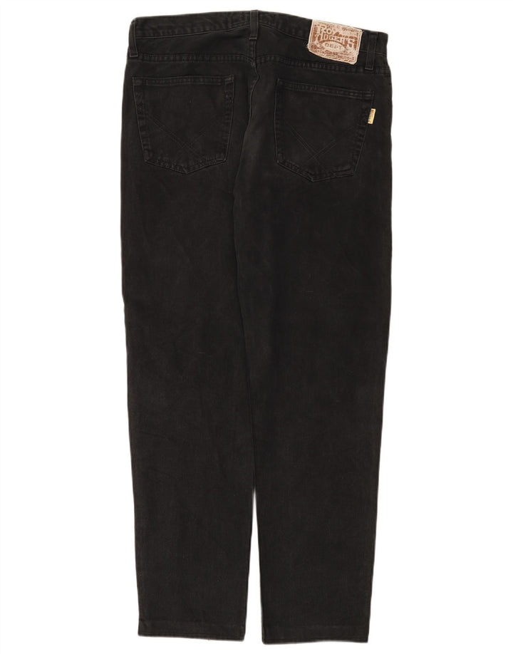 Calça jeans reta masculina Roy Rogers W34 L29 preta