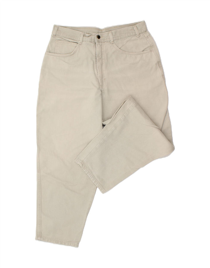 C&A Mens Tapered Casual Trousers W34 L28 Grey Cotton Vintage C&A and Second-Hand C&A from Messina Hembry 