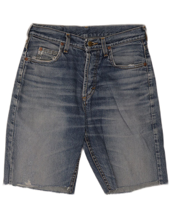 Shorts jeans Lee masculino Chicago Distressed W30 algodão azul médio