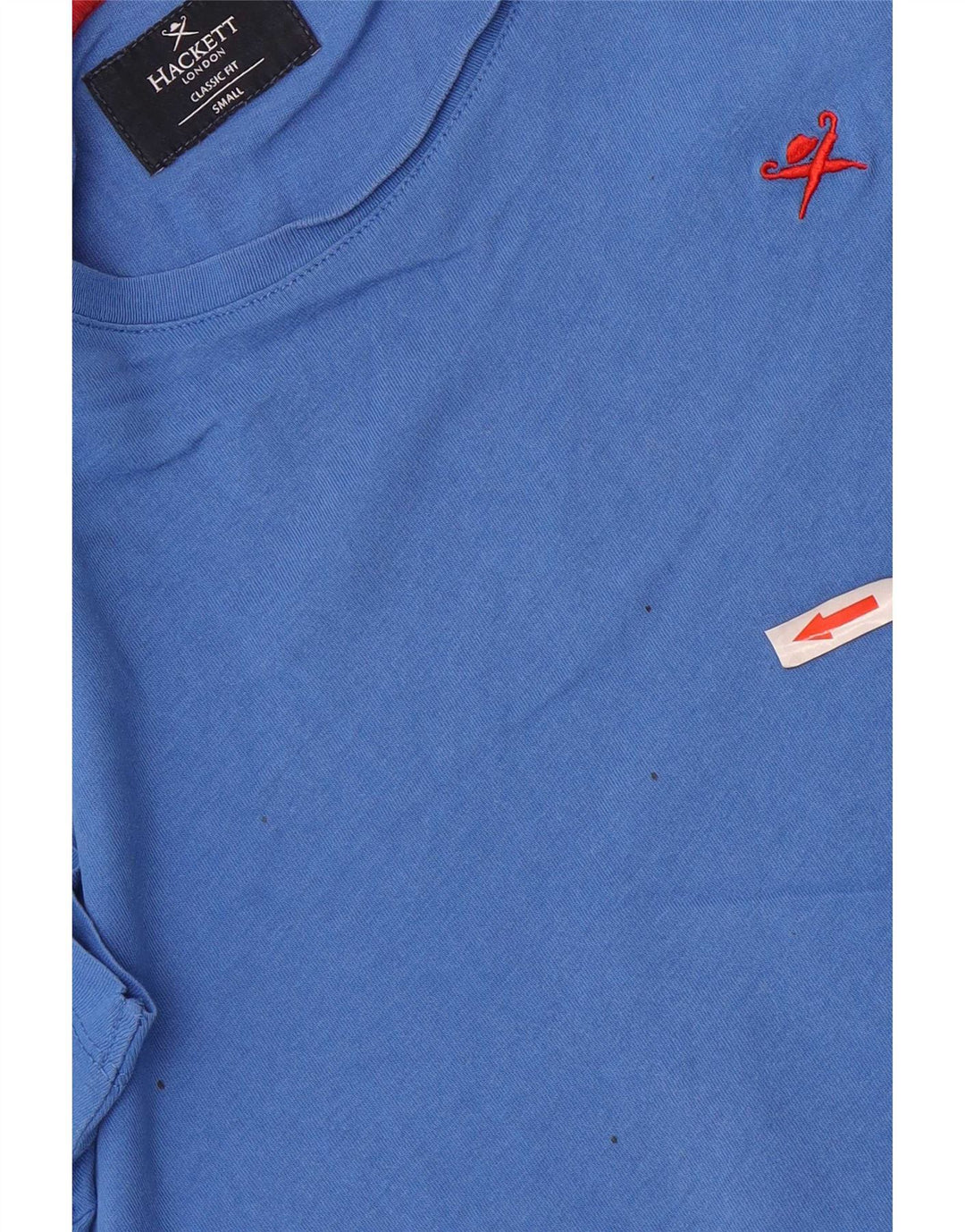 Camiseta Hackett Masculina Classic Fit Top Pequeno Azul
