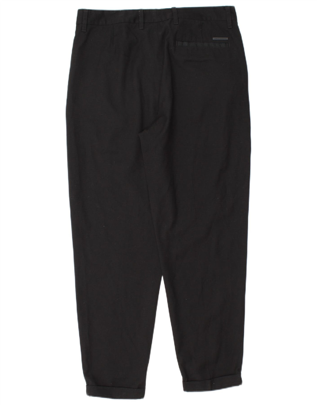 Calça masculina Armani Exchange Pegged Suit W32 L28 poliéster preto