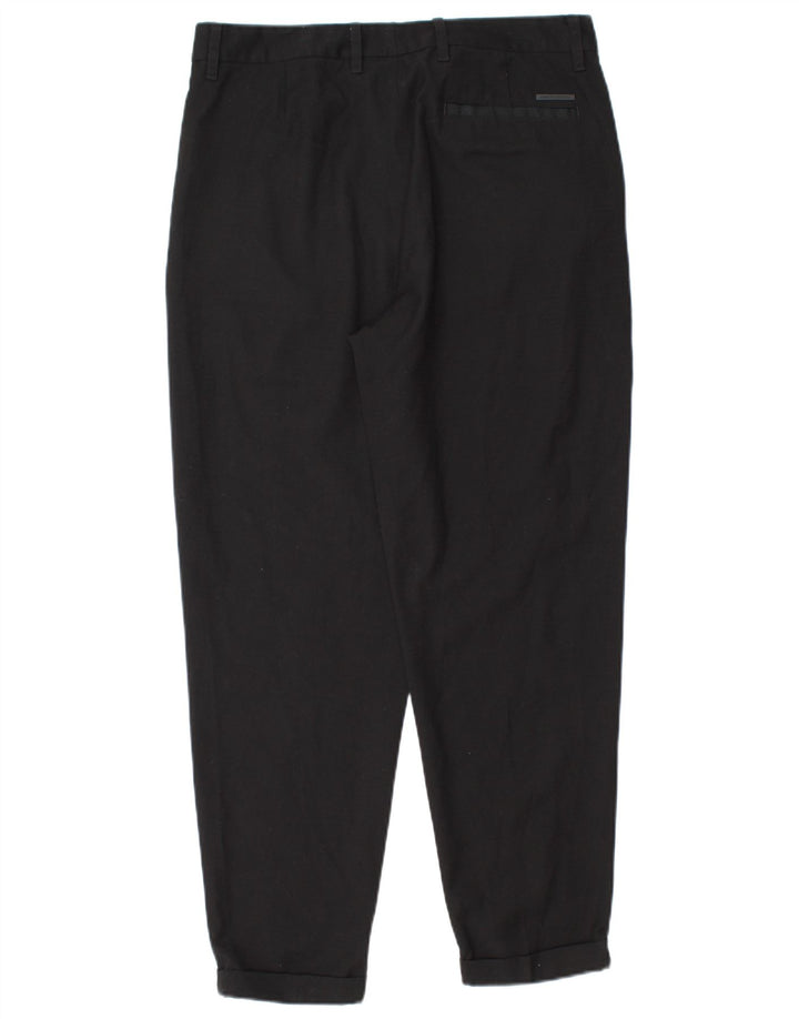 Calça masculina Armani Exchange Pegged Suit W32 L28 poliéster preto