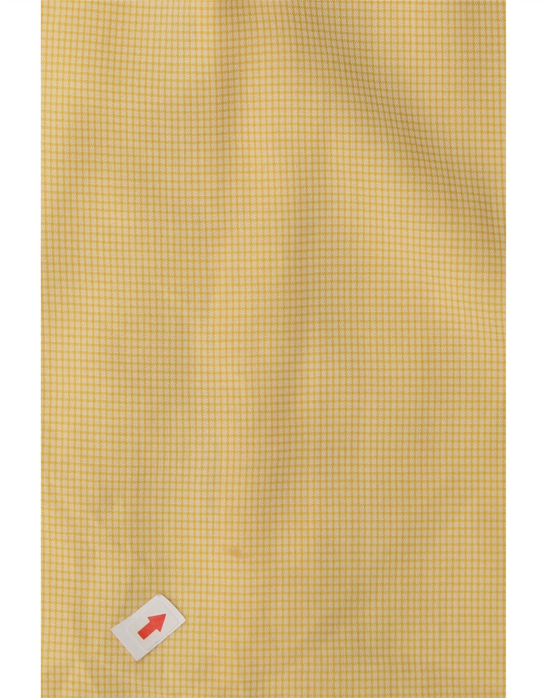 Camisa masculina Lee média xadrez amarela