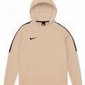 Suéter Nike Masculino Dri Fit com capuz pequeno e branco em poliéster