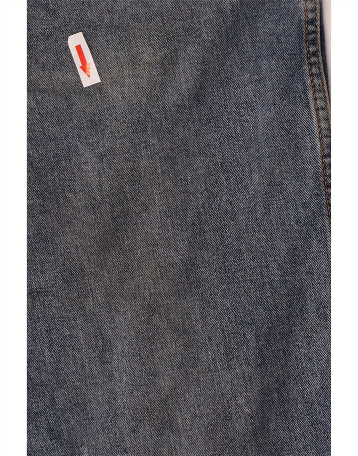 Wrangler Masculino Texas Straight Jeans W36 L30 Azul Algodão