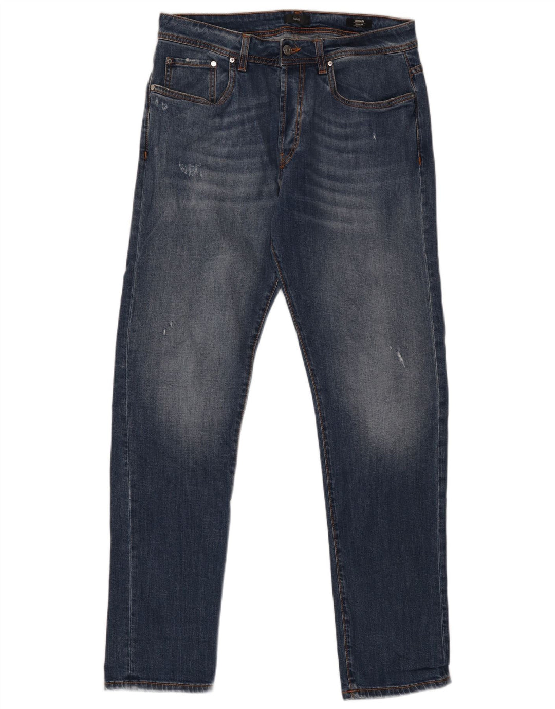 Liu Jo Jeans retos masculinos regulares W33 L33 azul marinho