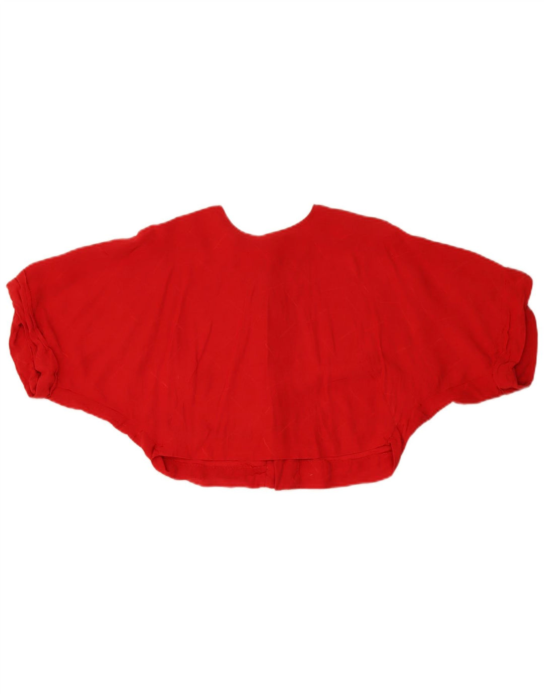 Conjunto de saia vintage feminina grande de 2 peças Reino Unido 14 médio W26 vermelho