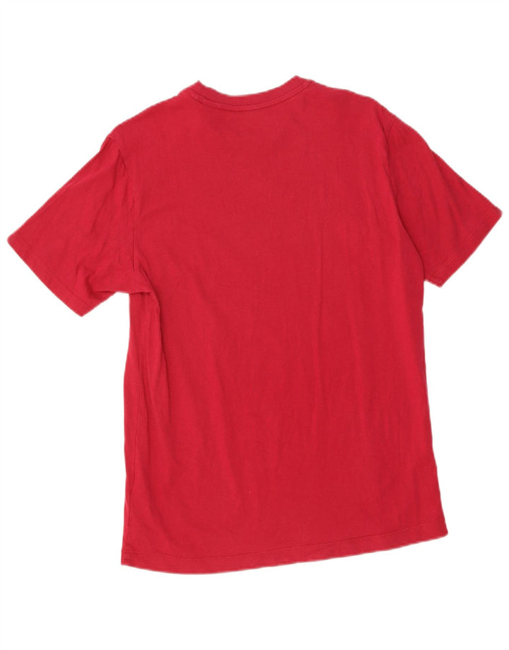 Camiseta masculina PENGUIN top pequeno algodão vermelho