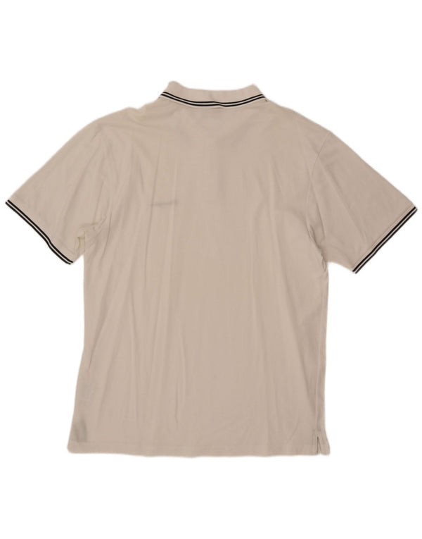 Camisa polo masculina CHAMPION 2XL algodão branco