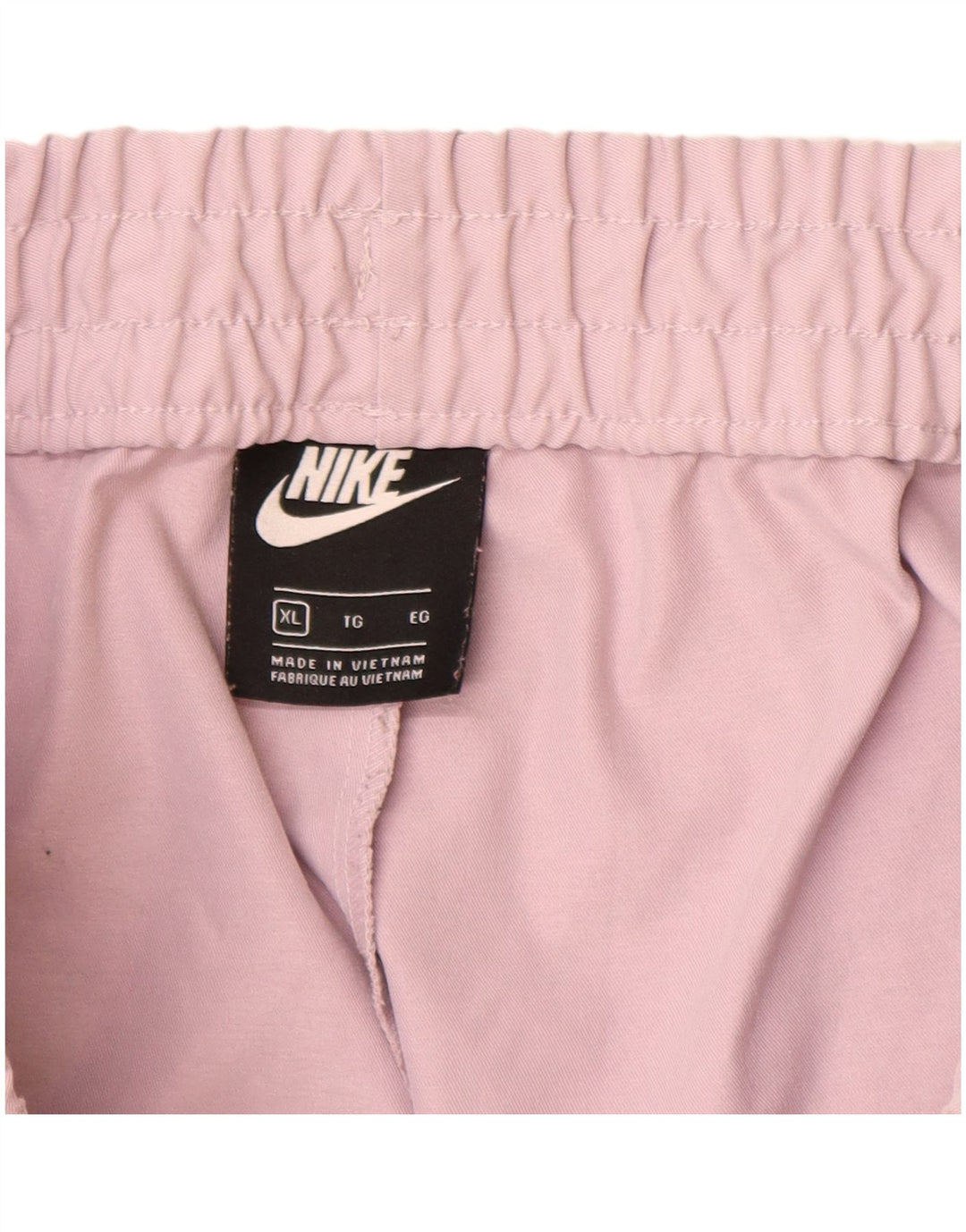 Calça de treino feminina Nike Joggers UK 18 XL roxo poliéster