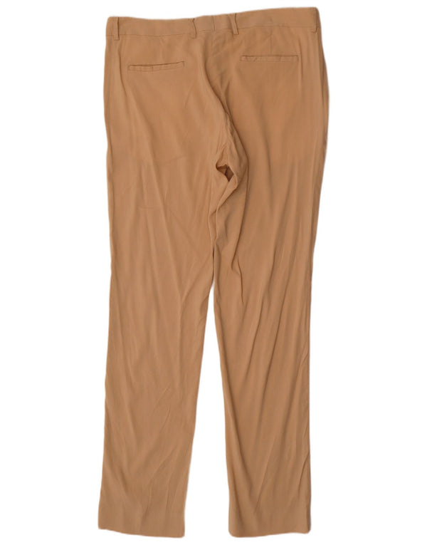 Calça Chino Masculina Slim Guess By Marciano IT 54 2XL W38 L36 Linho Bege