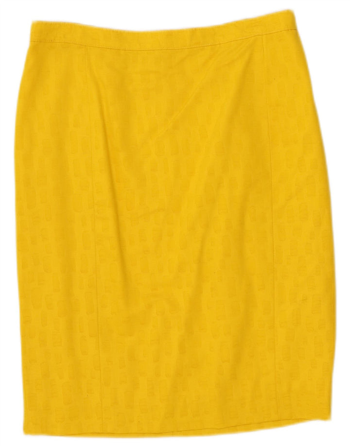 Saia lápis feminina Capucine W30 médio amarelo