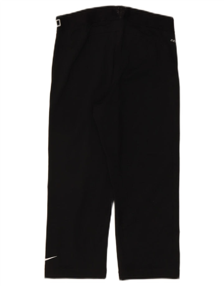 Leggings Nike Dri Fit Graphic Capri UK 12 Médio Preto Poliéster