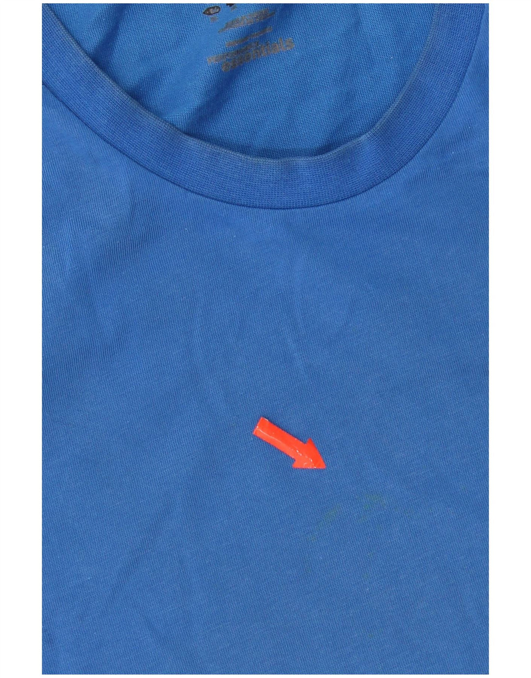 Adidas Mens Camiseta Top XL Azul Algodão