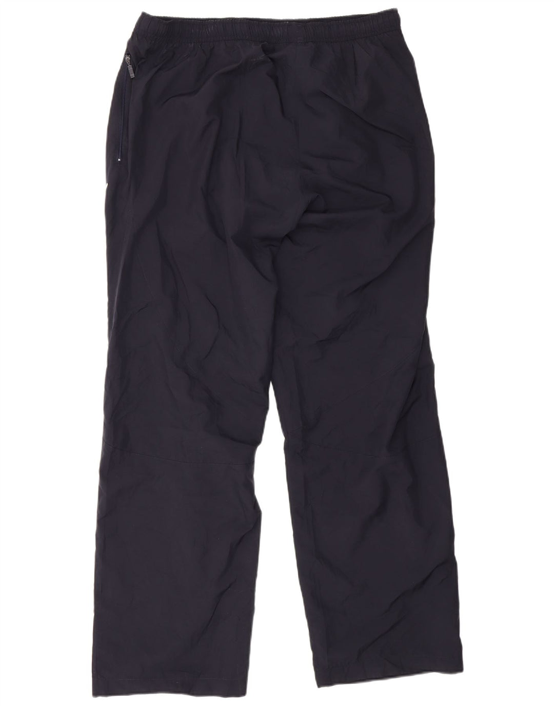 Calça de treino masculina Puma grande poliéster azul marinho