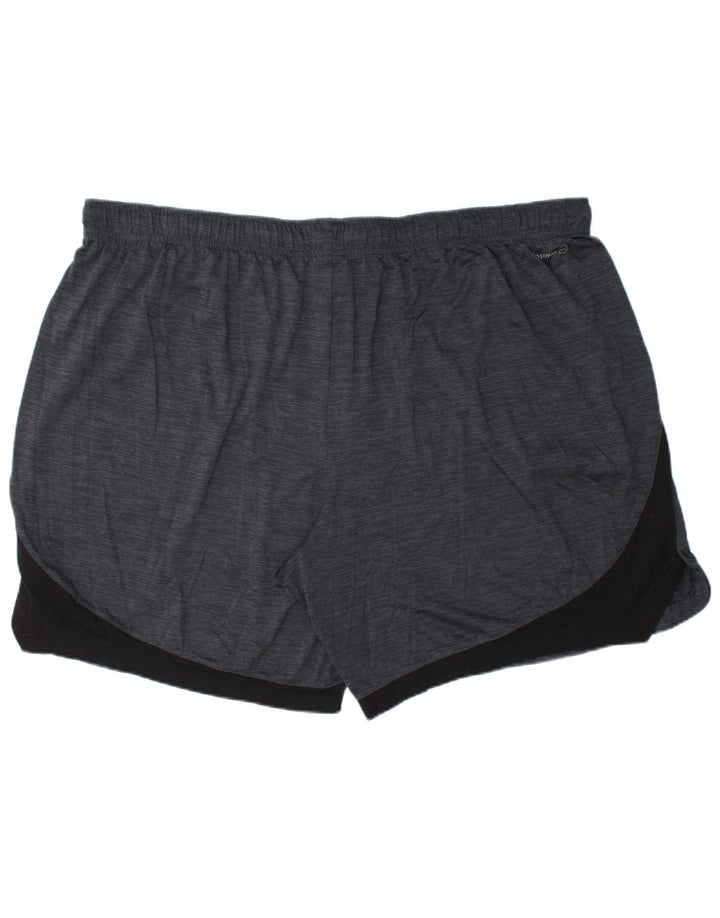 RUSSELL ATLÉTICO Masculino Dri-Power Sport Shorts 3XL Azul marinho Colourblock