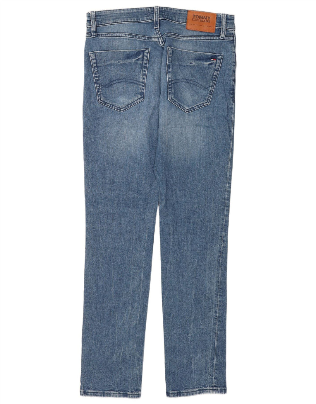 Tommy Hilfiger Masculino Stanton Slim Jeans W30 L32 Azul Algodão