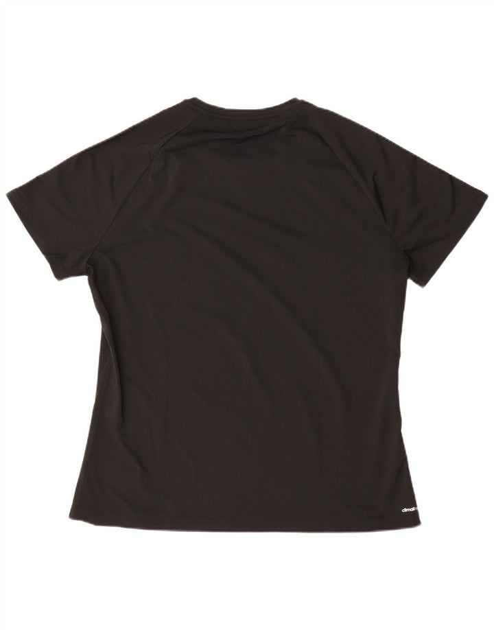 Camiseta Adidas Climalite Feminina Top UK 20/22 XL Preto Poliéster
