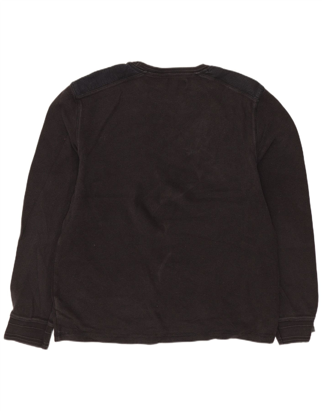 Calvin Klein Jeans Masculino Top Manga Longa Grande Algodão Preto