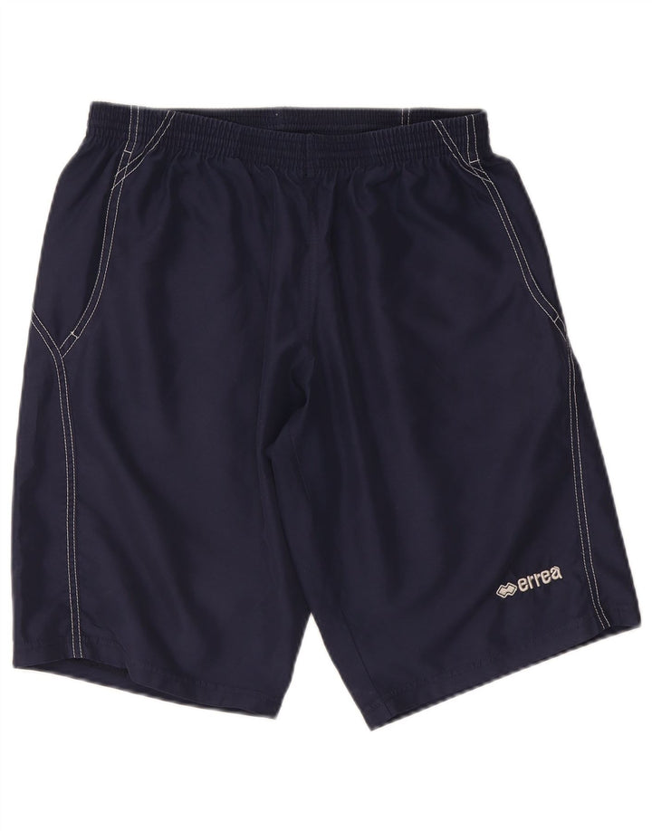 Errea Mens Sport Shorts Grande Azul Marinho Poliéster Esportes