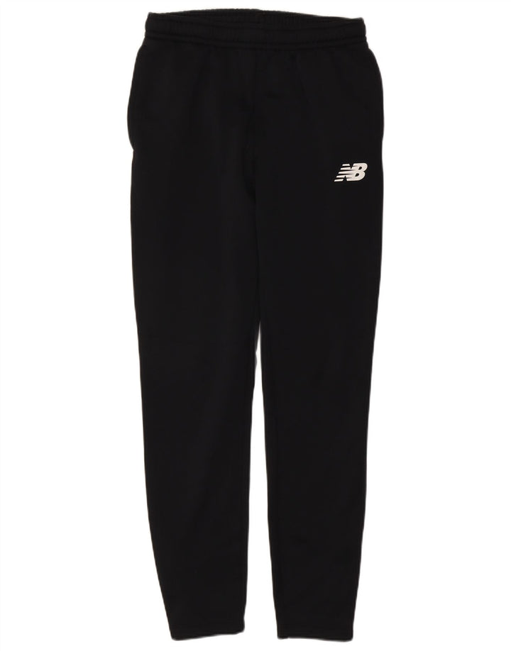 Calça de treino masculina New Balance poliéster preto médio