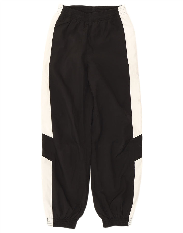 PUMA Meninos Calças de treino Joggers 9-10 anos Preto Colorblock