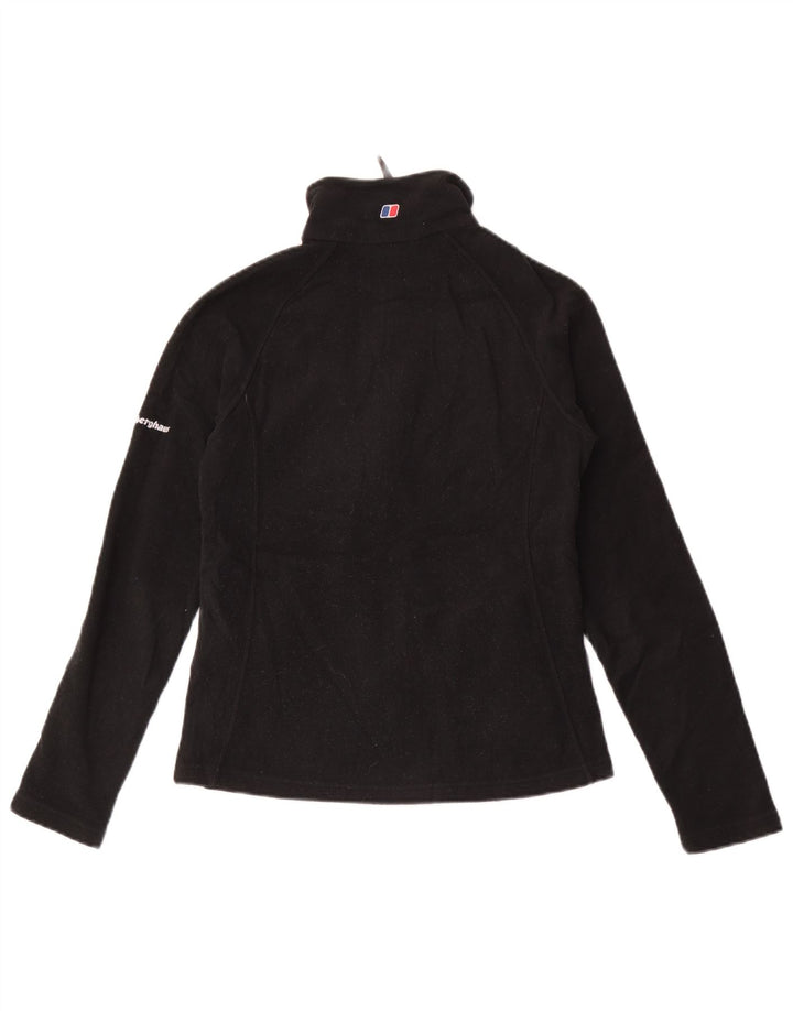 Jaqueta de lã feminina Berghaus UK 8 poliéster preto pequeno