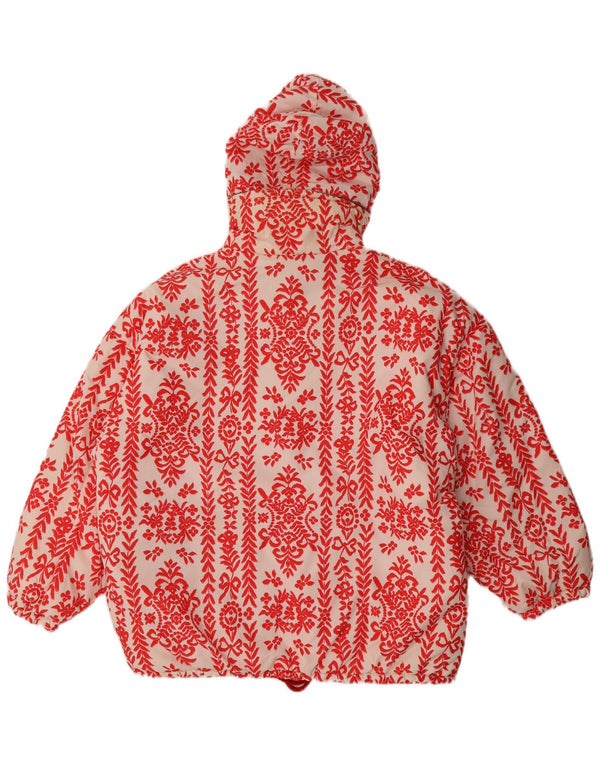 Belfe & Belfe Jaqueta feminina superdimensionada reversível IT 44 Médio Rosa Floral